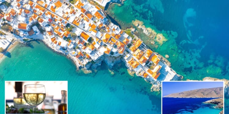 One of Greece's most beautiful islands that Brits won't have heard of has £2.60 wine and empty Caribbean-like beaches