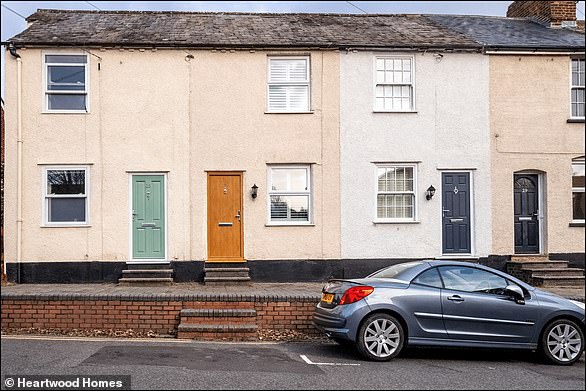 For sale: This two-bedroom house in St Albans is on sale for £550,000
