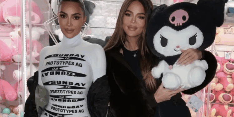 Kim Kardashian accused of editing sister Khloe's face by fans as family enjoy trip to Japan