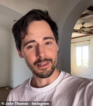 The star also appears to be undergoing a house restoration according to his Instagram