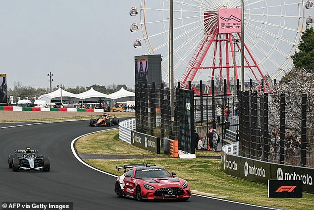 Antonelli's win was helped by the fact a safety car was deployed after Ollie Bearman's crash