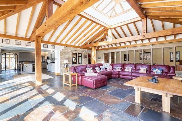 Pictured: Inside Mr Revel Horwood's property before the renovation