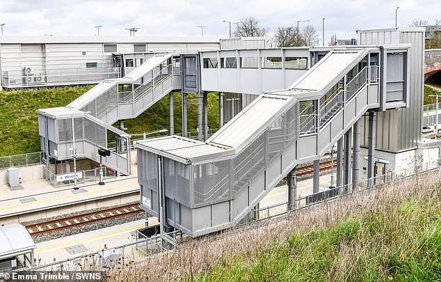 A dispute between Chiltern Railways and the RMT union over whether trains should have guards to open and close doors has also played a role in the station's (pictured) delayed opening