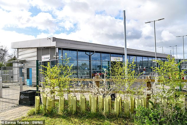 A resident who has lived next to Winslow Station (pictured) for three years, said 'nobody seems to know what's going on'