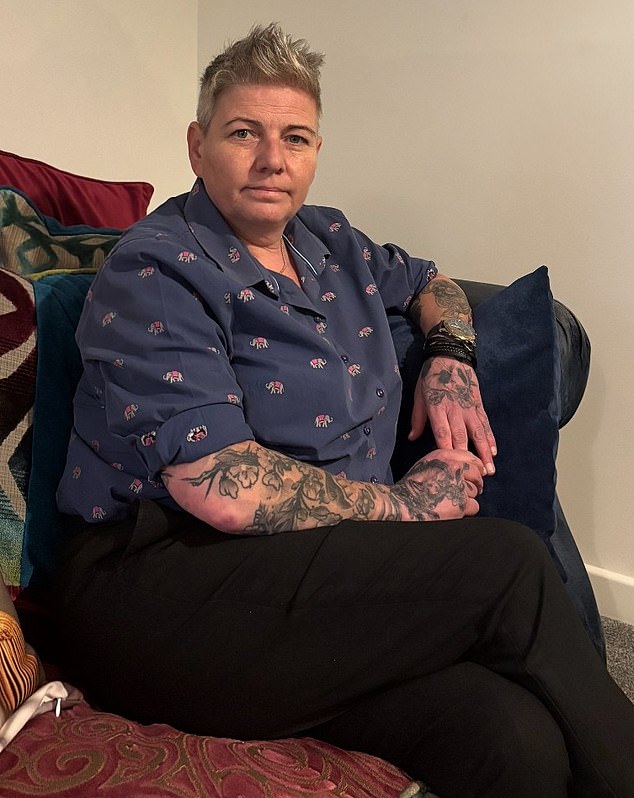 Zoe (pictured) said she had been left with PTSD from her time with the star