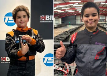 F1 hopeful, 12, given time off school to pursue dream and has mum as his mechanic