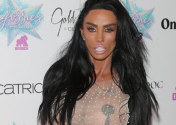 Katie Price puts on busty display during workout after confessing she ‘begged doctors’ for answers over weight loss