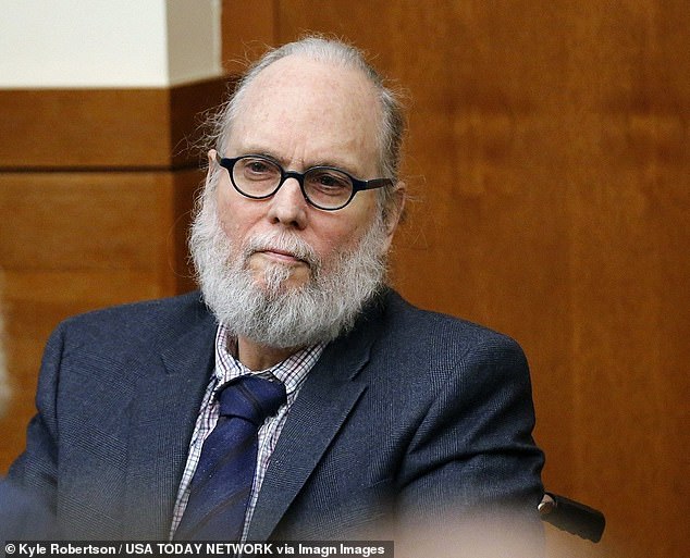 Thompson in a 2018 court appearance. He is suffering from an autoimmune disorder that has landed him in a wheelchair