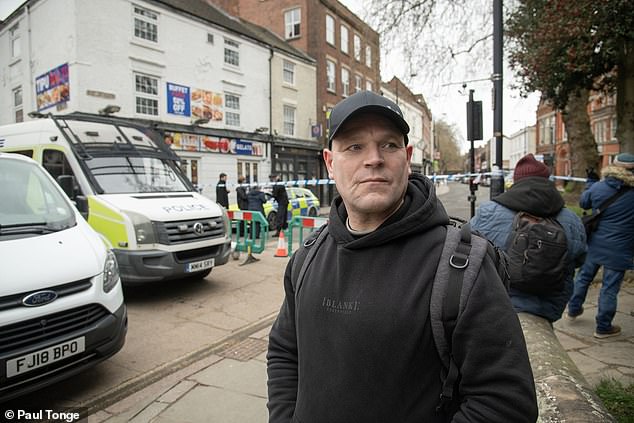 Mark Lucas, 47, who described seeing people lying on the floor after they were hit by a car