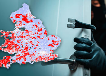 Police failed to solve single burglary across a third of Britain last year as cops 'give up' on offence