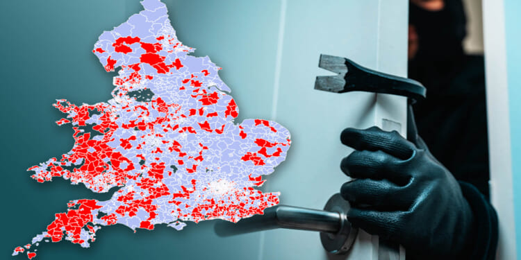Police failed to solve single burglary across a third of Britain last year as cops 'give up' on offence