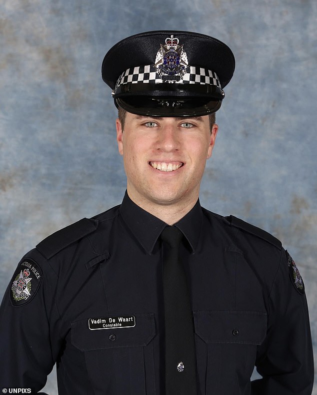 Freeman also shot dead Senior Constable Vadim de Waart-Hottart, 34
