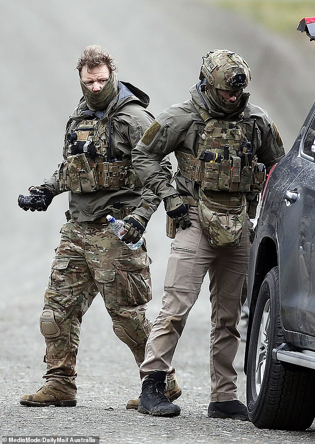 Police deployed hundreds of officers to try and track down Dezi Freeman