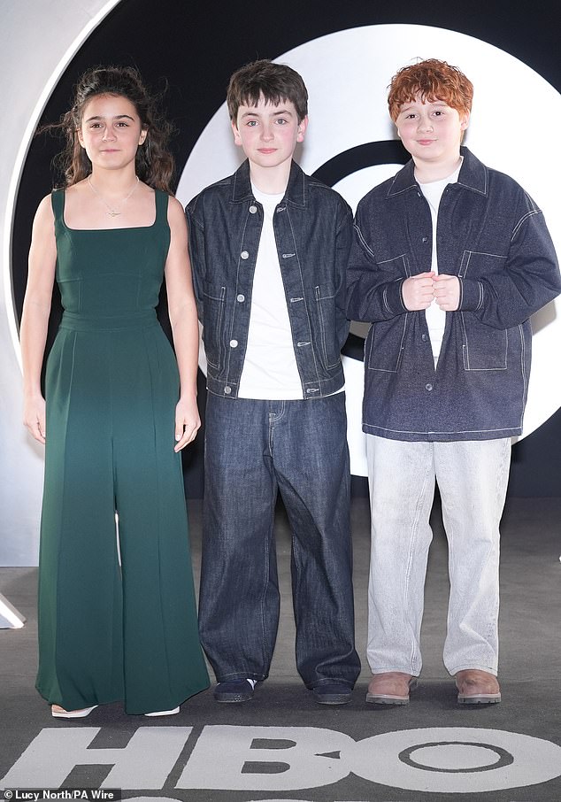 First announced in 2023, the HBO adaptation will see young Scottish actor Dominic McLaughlin, 12, take on the role of the Boy Who Lived along with Arabella Stanton, 11, and Alastair Stout, also 12, as Hermione Granger and Ron Weasley