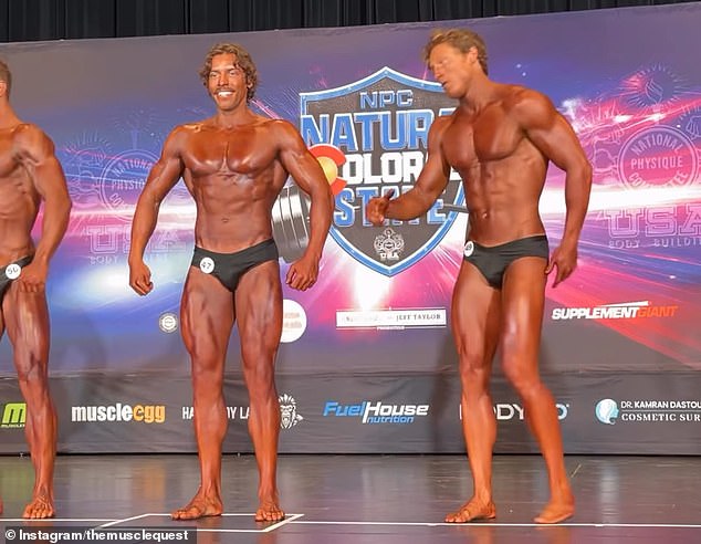 Baena competed in the NPC Natural Colorado State competition on Saturday