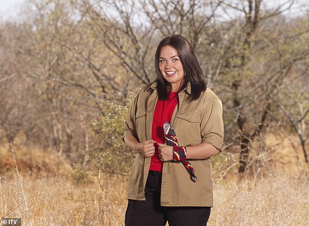 Former Queen of the jungle Scarlett Moffatt, 35, admitted she was feeling apprehensive about going into camp again, despite winning the series in 2016