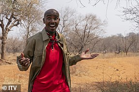 Sir Mo Farah, 43, is hoping to conquer his fear of snakes