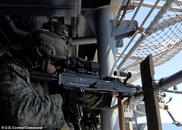 The Tripoli Amphibious Ready Group  and elements from the 31st Marine Expeditionary Unit have ben deployed