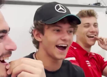 F1 history maker Kimi Antonelli shows off incredible 'superpower' that leaves rival driver stunned