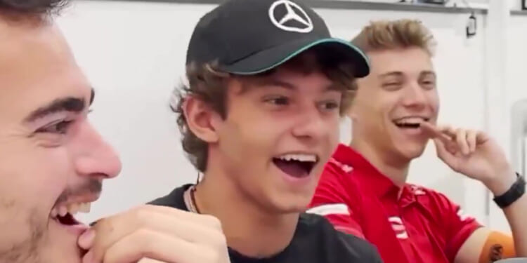 F1 history maker Kimi Antonelli shows off incredible 'superpower' that leaves rival driver stunned