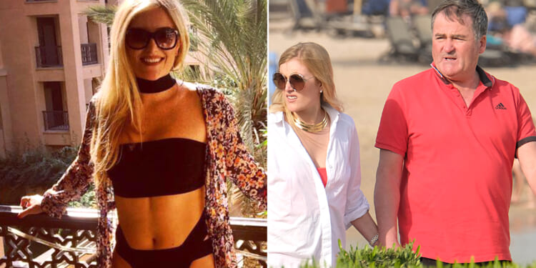 Richards Keys is 'my adult toddler', says wife who's 31 years his junior as he reveals bizarre reason they met in bar