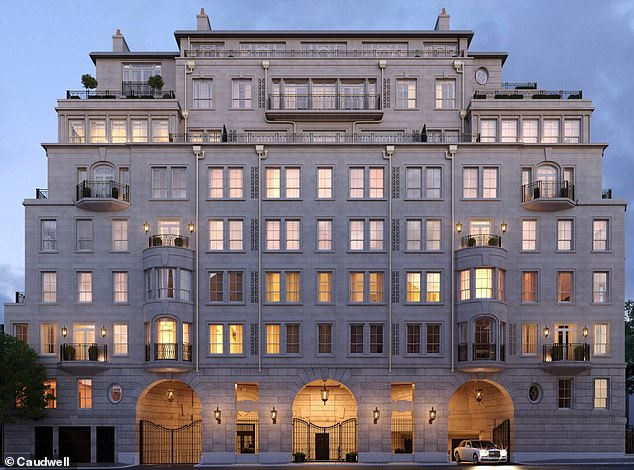 The average price of all 29 units - which cover 300,000 sq ft - will be close to £70million