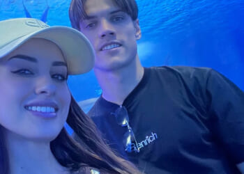 Glamorous DAZN host wows fans in intimate snaps as she enjoys romantic day out with AC Milan star