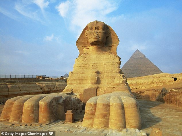 Scans of the Great Sphinx also appeared to capture a network of shafts and chambers beneath the monument, features he now believes are mirrored beneath the suspected second structure