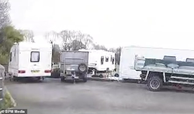 The Daily Mail has been told the Travellers were served with 'all the relevant notices' and were set to leave within days