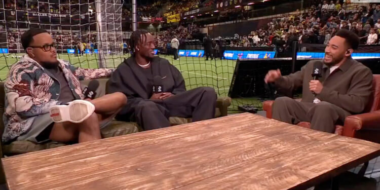 England star rocks up at Baller League to cheer on former Premier League ace brother