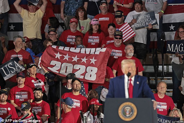 The president has openly flirted with the idea of making a comeback, while diehard MAGA fans have already upgraded their crimson caps for 'Trump 2028' versions