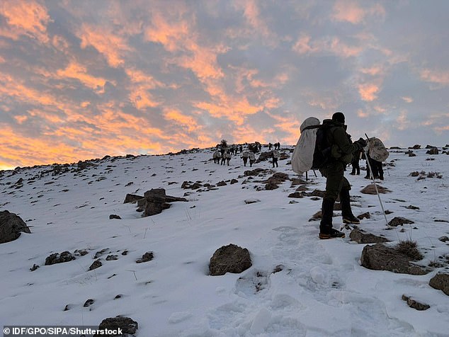 The slopes were so steep they could have been mistaken for Hollywood actors approaching the Bavarian Nazi fortress in Where Eagles Dare