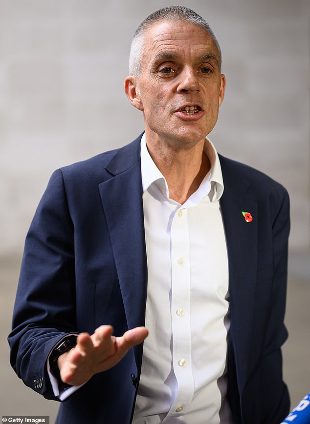 It is believed the unceremonious firing, announced with a curt public statement yesterday morning, was one of the last acts of director-general Tim Davie, pictured in November