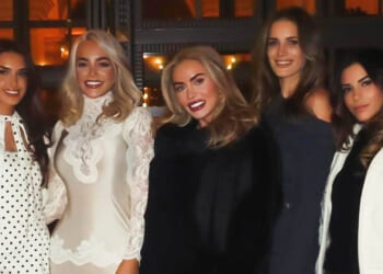 Inside England Wag's wild birthday trip to Italy, from private jet boozing to lunch at plush restaurant loved by celebs