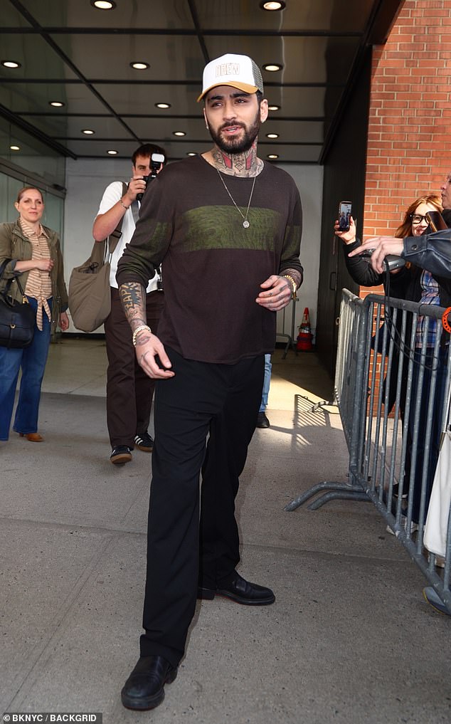 Zayn no doubt would have been chatting all about his new music on the popular show