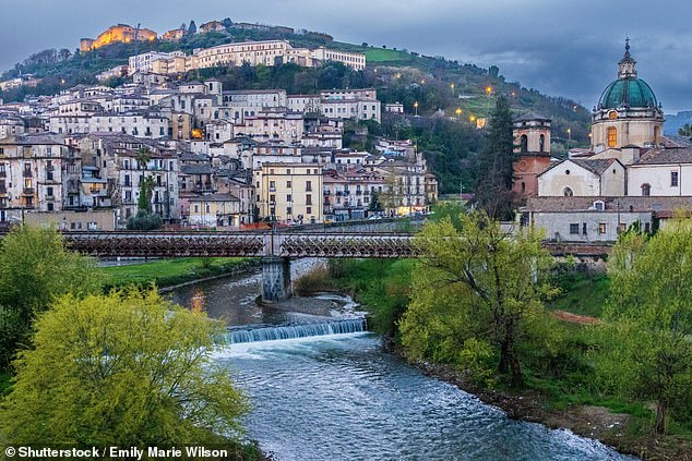 Italy offers families £23,000 ($30,000) to move to the idyllic regions of Sardinia and Calabria (pictured)