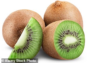 A trial found that patients with constipation who ate two green kiwis a day increased poo frequency