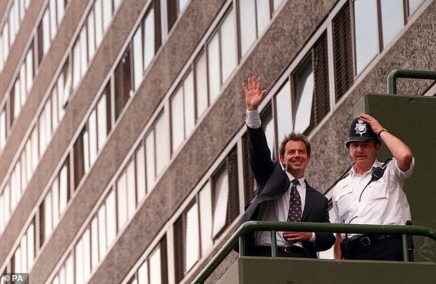 Tony Blair gave his 'forgotten people' speech from the Aylesbury estate in 1997