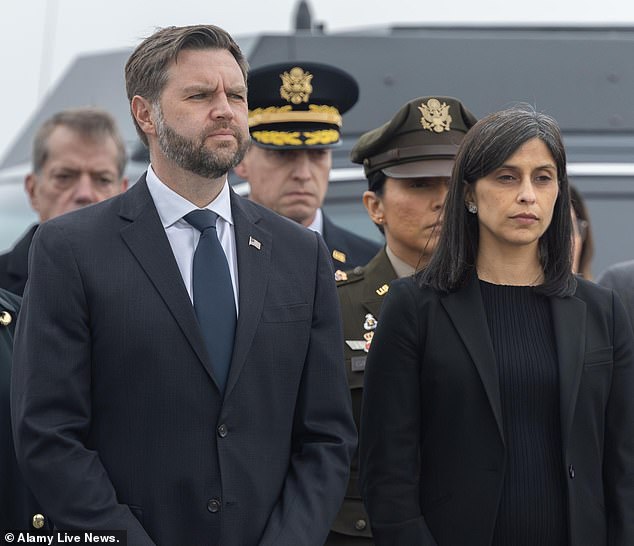 Usha Vance was registered as a Democrat until at least 2014 before later voting Republican. She said she feels comfortable in her current political environment and does not feel the need to 'pretend' when it comes to her views