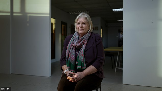 Christine Hurst raised her concerns about the lack of blood on Mr Ainsworth's pyjamas after having murdered his wife with a hammer and knife, according to police officers