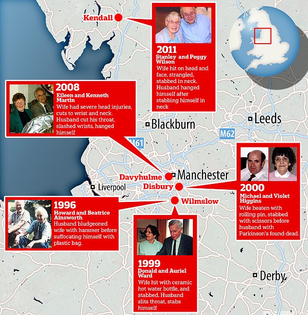 The sensational report by Stephanie Davies had claimed there were striking similarities between the deaths of couples in Cheshire, Manchester and Cumbria between 1996 and 2011
