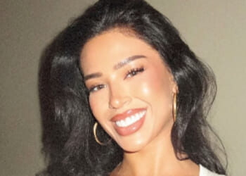 Jude Bellingham's model girlfriend stuns in cropped tank top while Real Madrid star is away on England duty