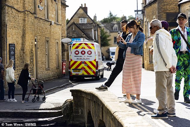 A survey answered by 200 residents found 90 per cent felt tourists were 'blighting their lives'