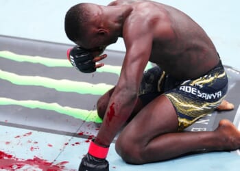 'It's hard' - Israel Adesanya makes retirement decision after bloody UFC Seattle TKO loss to Joe Pyfer