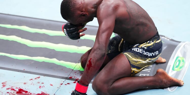 'It's hard' - Israel Adesanya makes retirement decision after bloody UFC Seattle TKO loss to Joe Pyfer