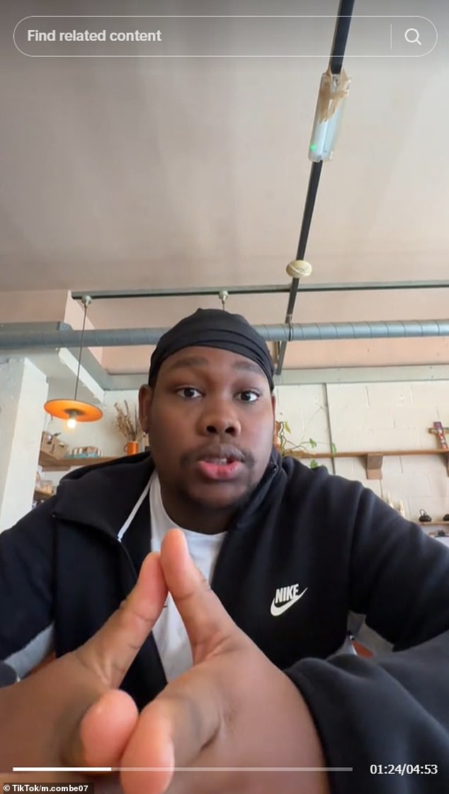 When TikToker Moses Combe visited the newest outlet, he suggested he would be 'surprised' if girls from North London were actually spending any time there, considering it is located opposite a 'pretty nasty' council estate and Holloway Police Station