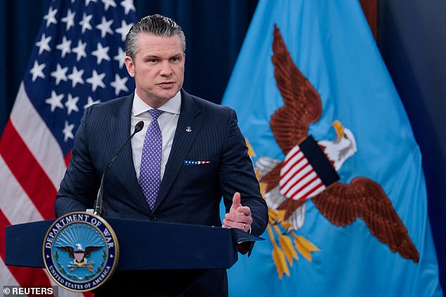 Hegseth revealed that he made a secret trip to an undisclosed area in the Middle East amid reports Trump is preparing for a ground invasion of Iran