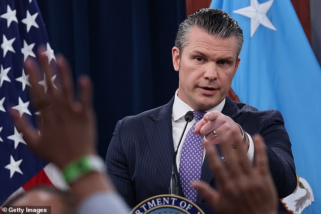 Hegseth mocked US allies during his Tuesday briefing