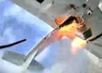 Russian drone impales craft mid-air in combat dubbed 'drone jousting' as Vlad sends Ukraine's craft at its own allies