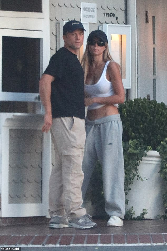 The A-listers ditched the red carpet attire for something relaxed